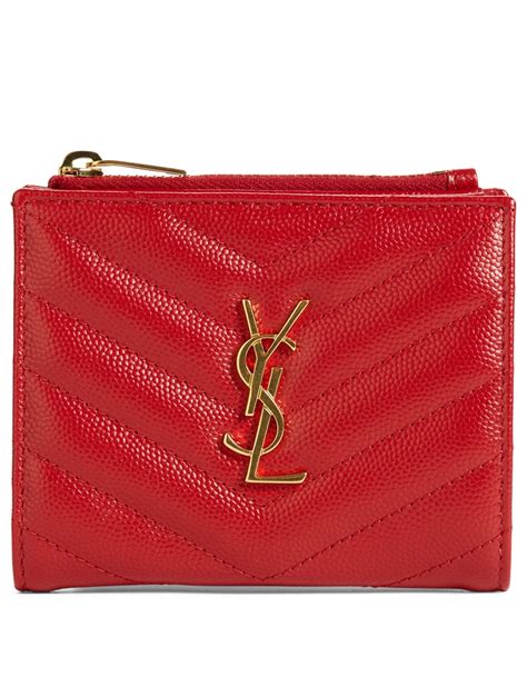 ysl red cardholder|ysl card holder selfridges.